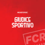 GIUDICE SPORTIVO – 1° GIORNATA CAMPIONATO DI ECCELLENZA.